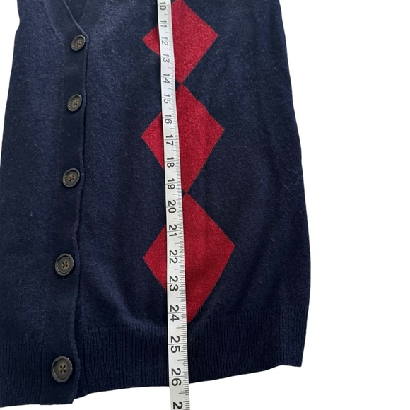 J. Crew Women's 100% Cashmere Dark Blue Cardigan Sweater Size S - Picture 9 of 9